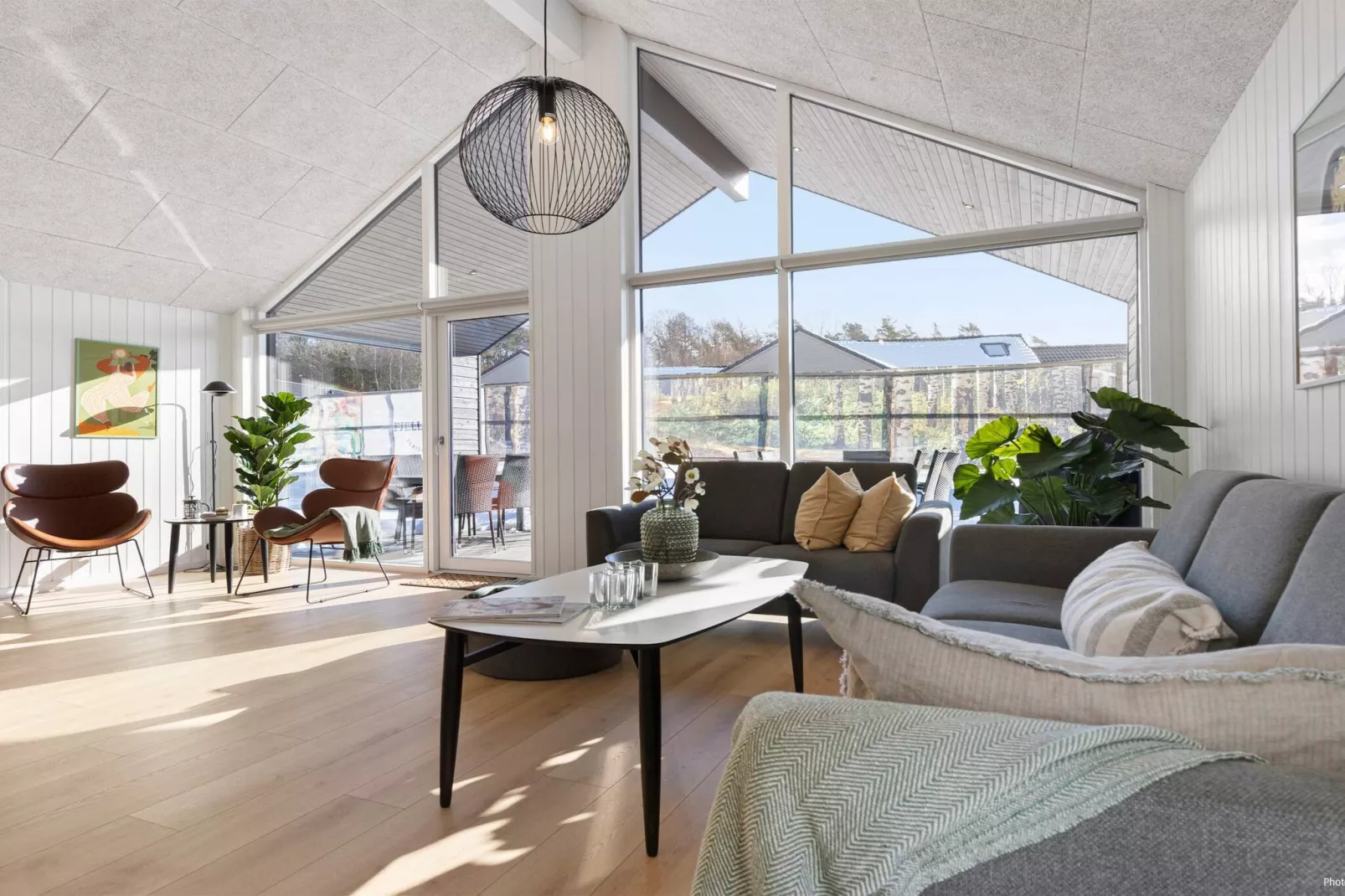 5 Sterne Ferienhaus in Glesborg - Innenbereich