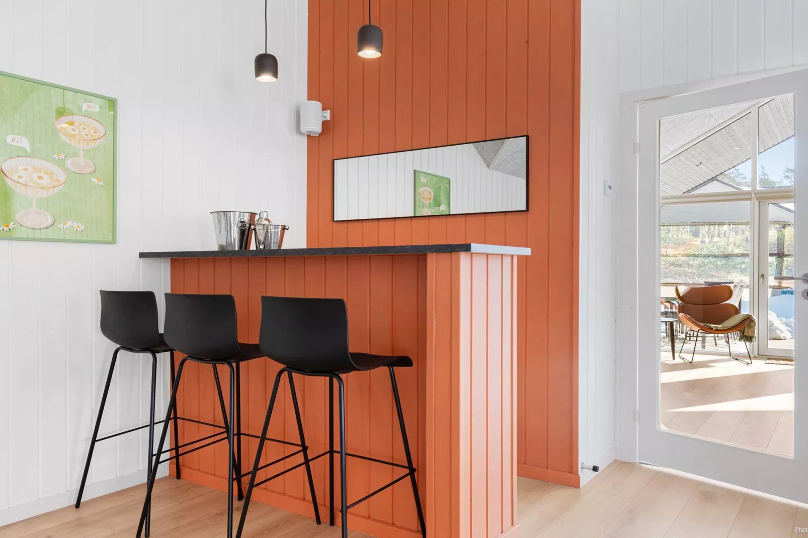 5 Sterne Ferienhaus in Glesborg - Innenbereich