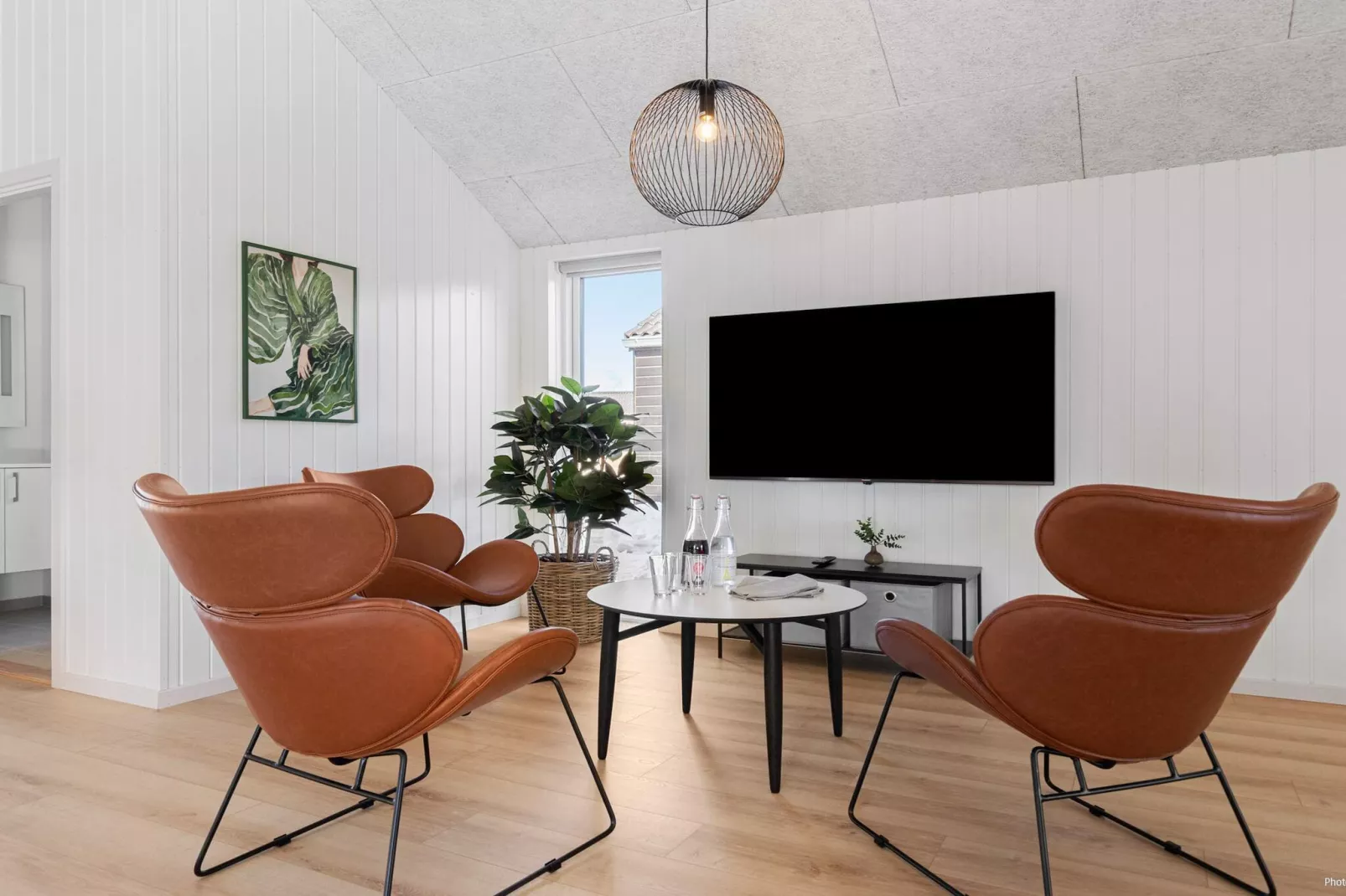 5 Sterne Ferienhaus in Glesborg - Innenbereich