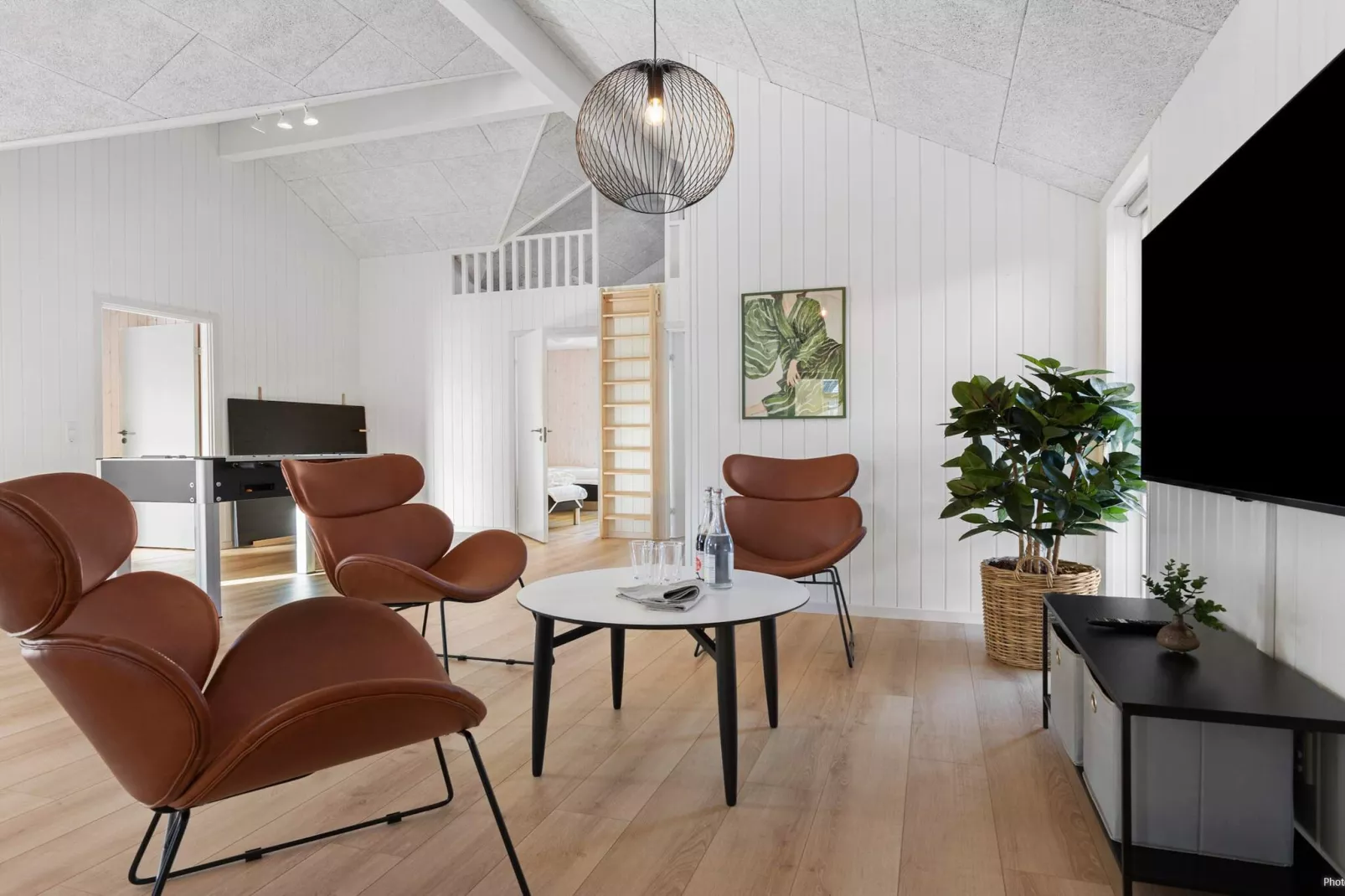 5 Sterne Ferienhaus in Glesborg - Innenbereich