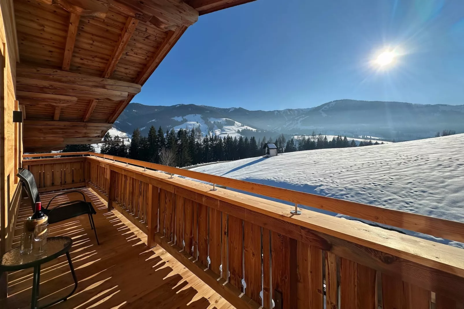 Apartment Sonnberg - Terrace balcony