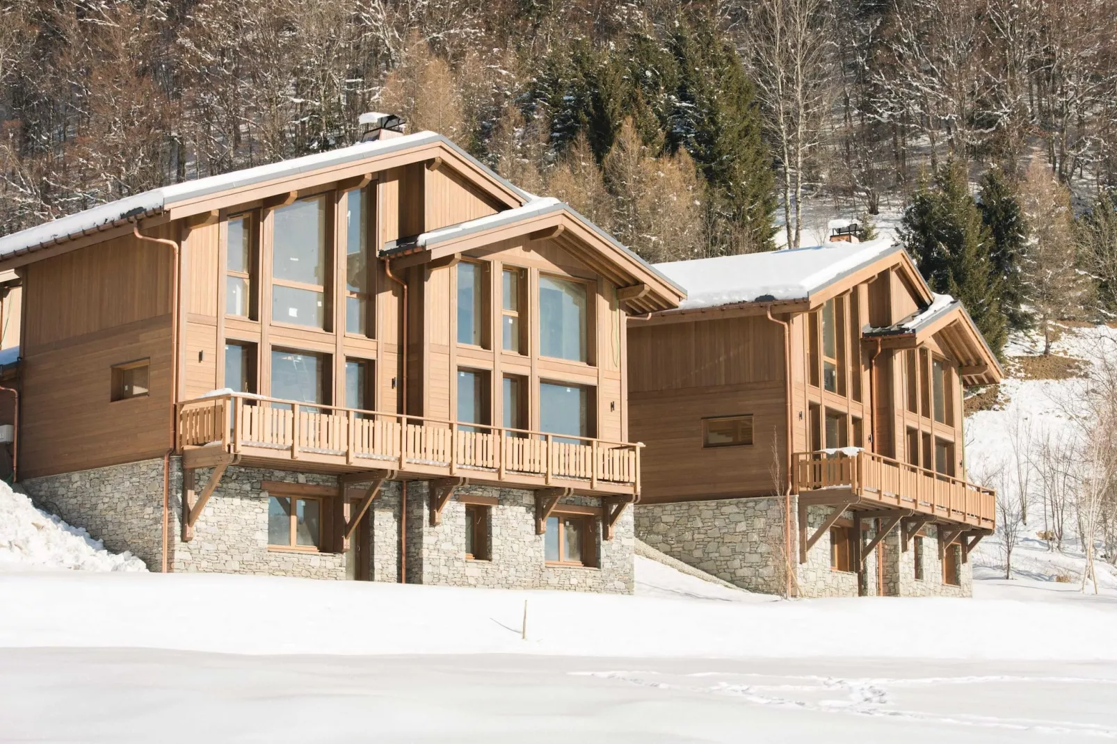 Les Portes de Megève 1 - Außenbereich Winter