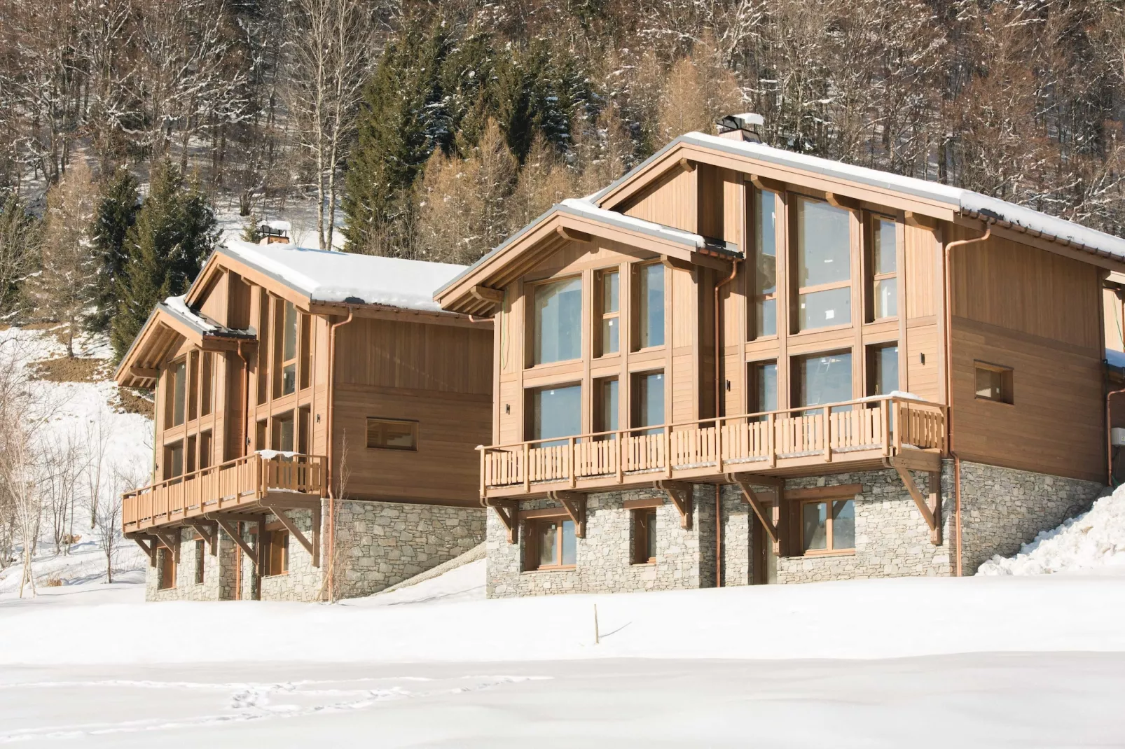 Les Portes de Megève 3 - Außenbereich Winter