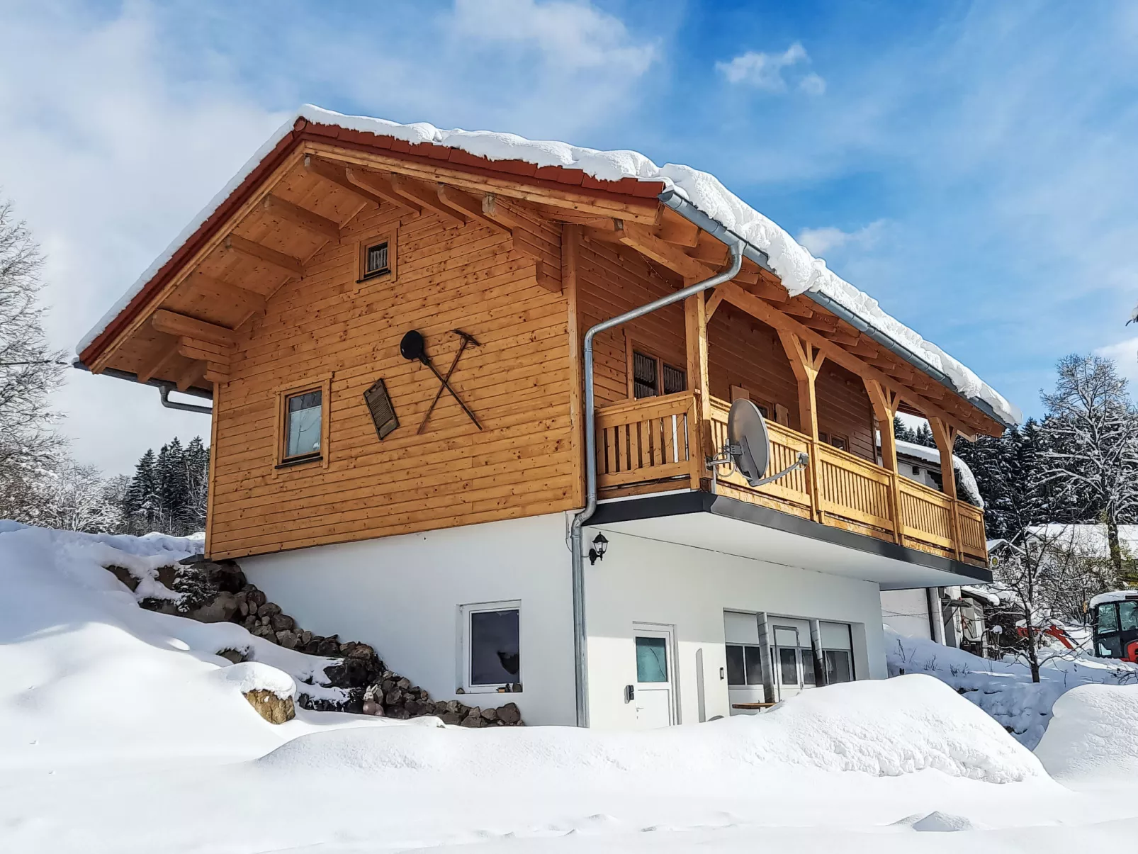 Chalet Toni mit Sauna - Outside