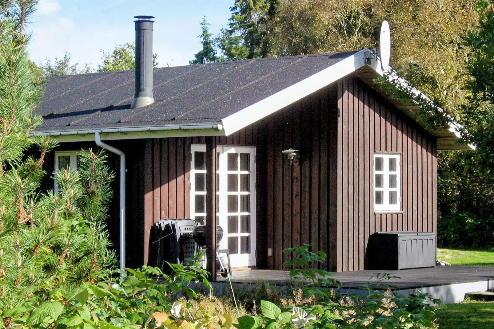 Abgeschiedenes Waldrefugium in Gjol-By Traum-Aussicht