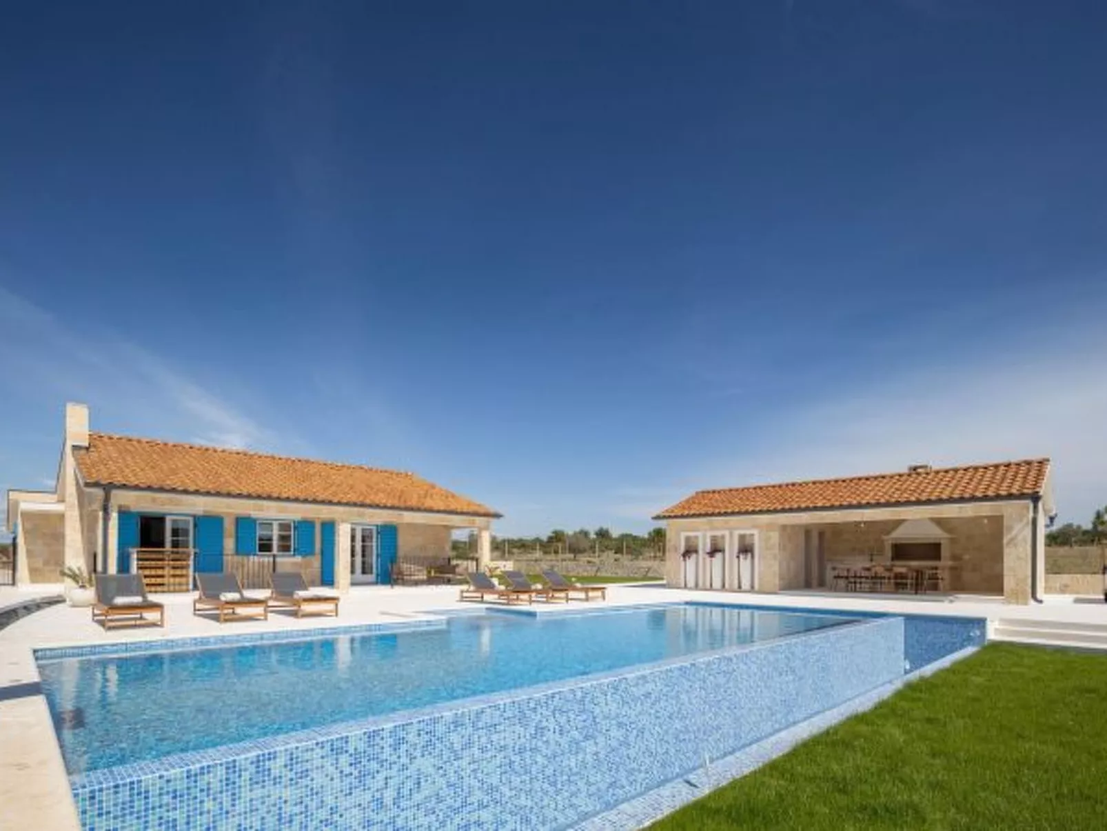 Charming villa Viliska with heated pool