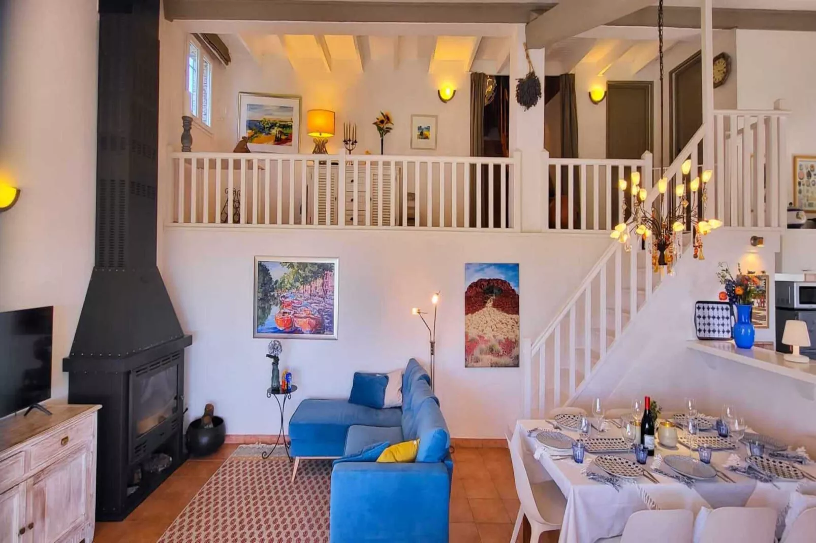 Villes sur Auzon - Living room