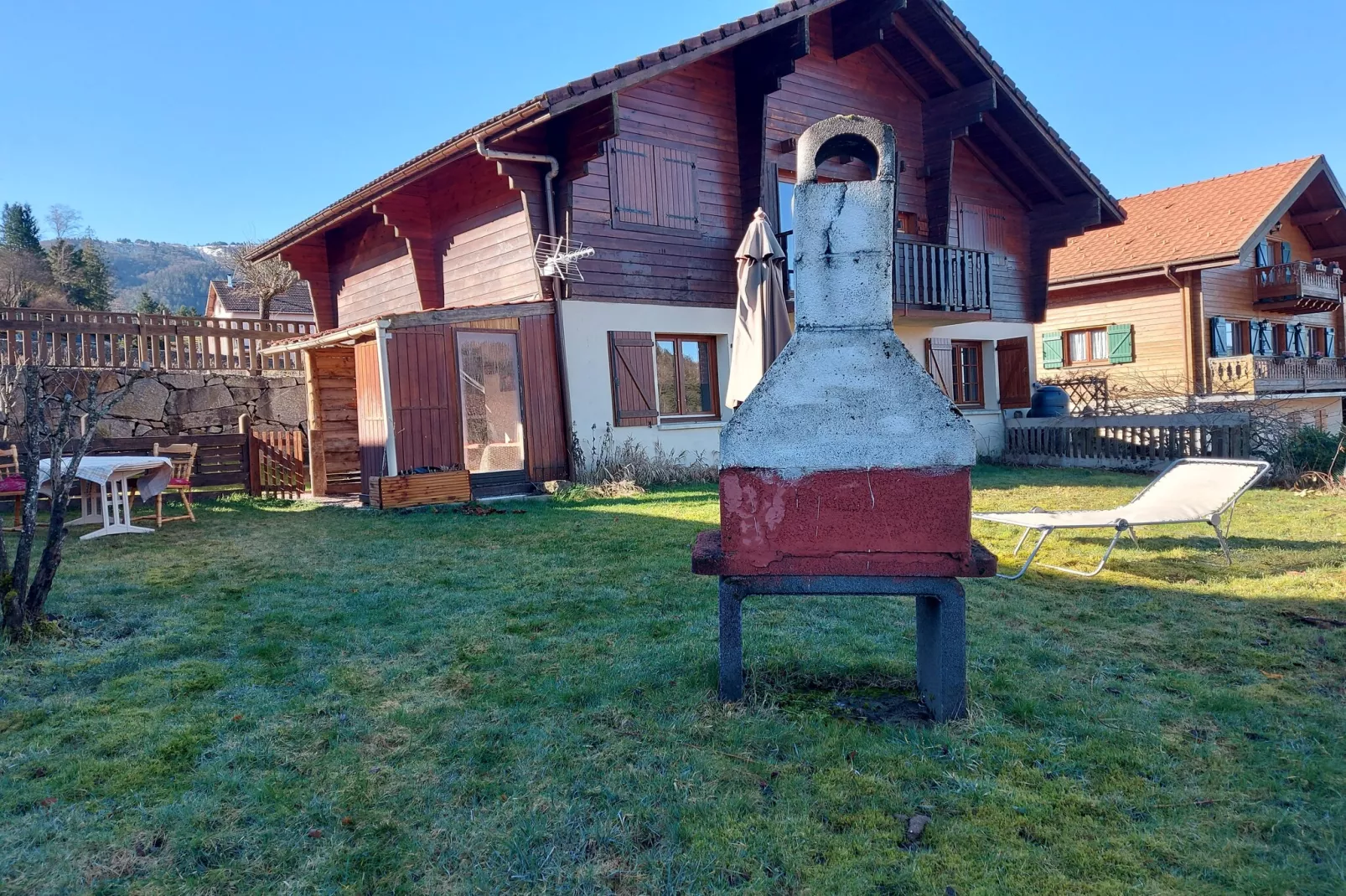 Appartement L'herrison - Saint-Maurice-sur-Moselle - Außenbereich Sommer