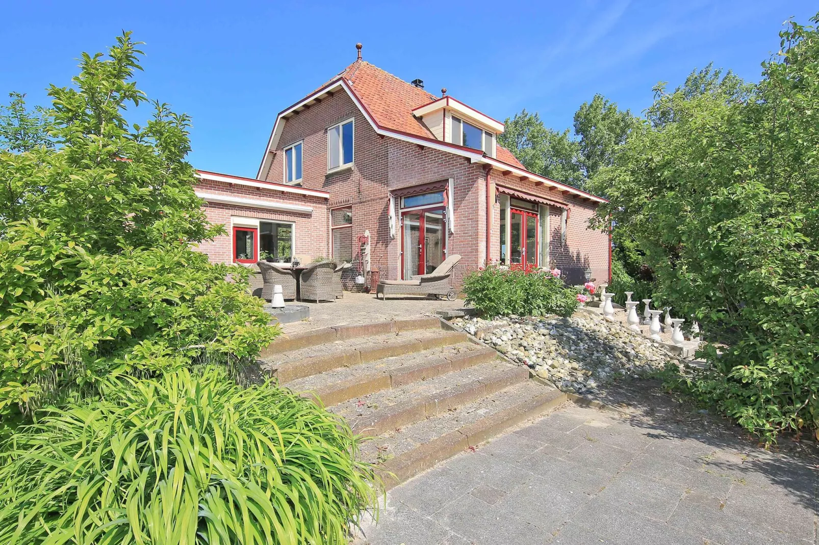 Karakteristiek landhuis met sauna-Terrassenbalkon