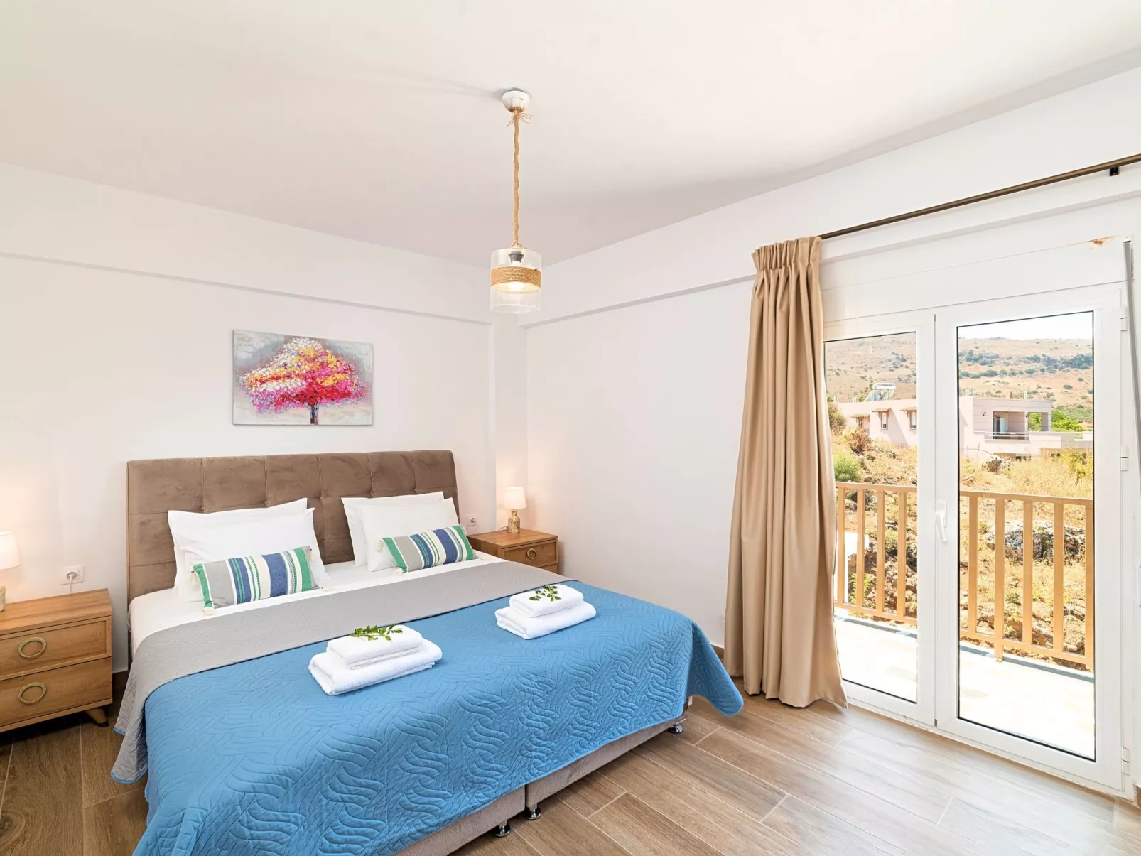 Georgioupolis Blaue Villa Privater Pool