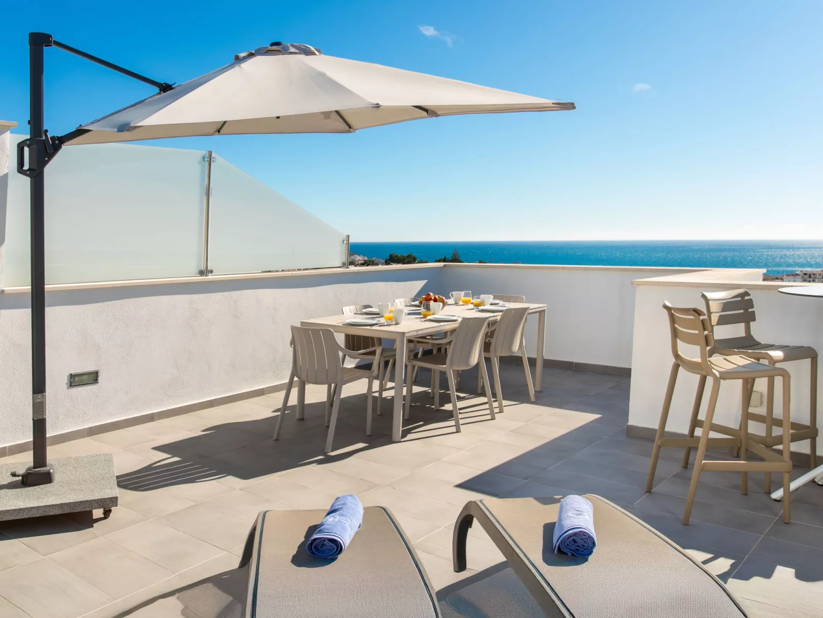 Nerja centrally located