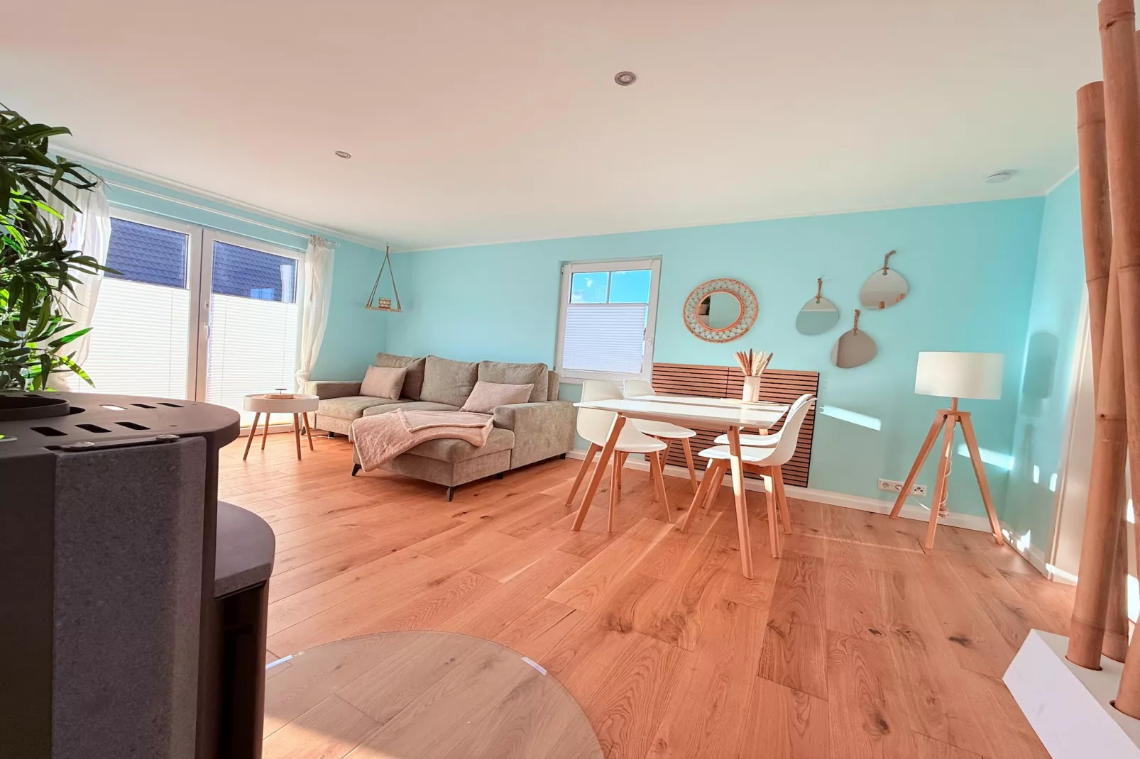 Ferienhaus Sanibel - Wohnzimmer