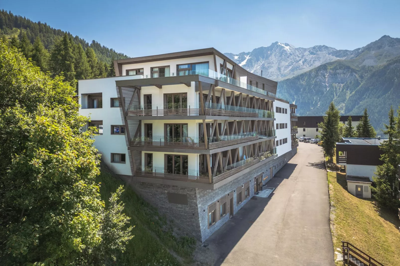 PLAN PEISEY Le Quartz A48S - Außenbereich Sommer