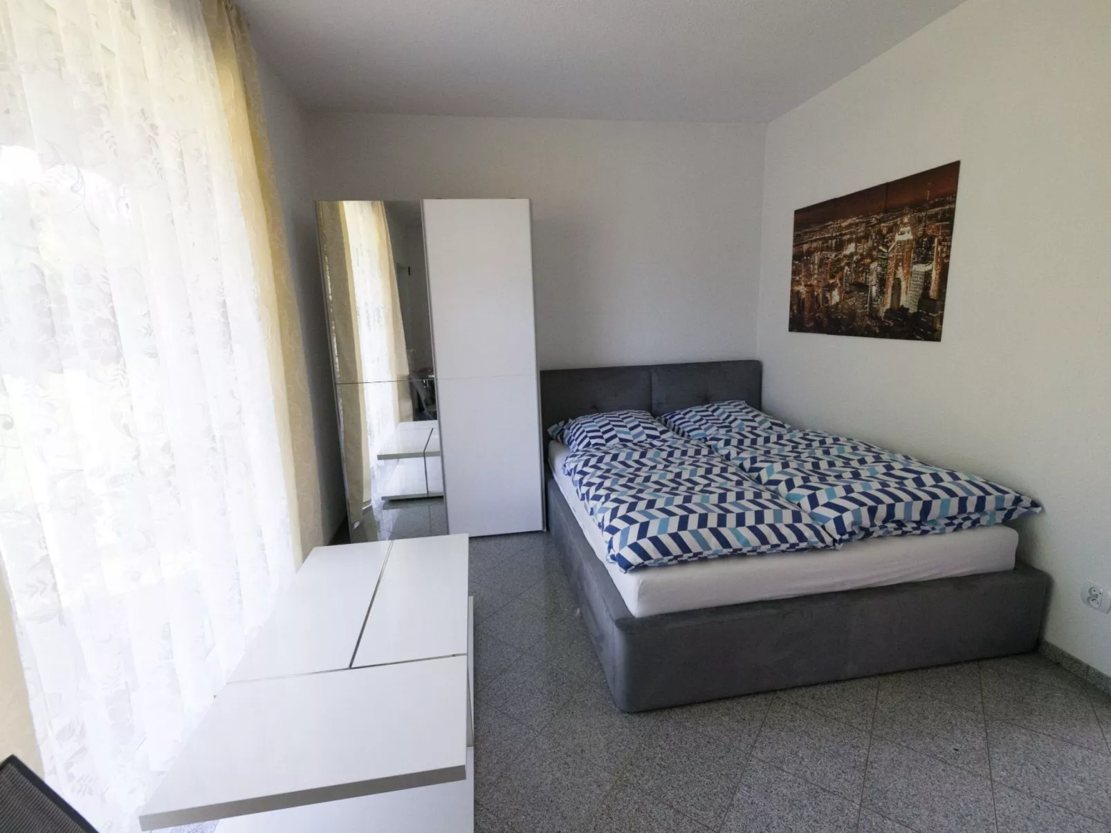 Wohnung in Naterki mit Terrasse, Garten und Grill