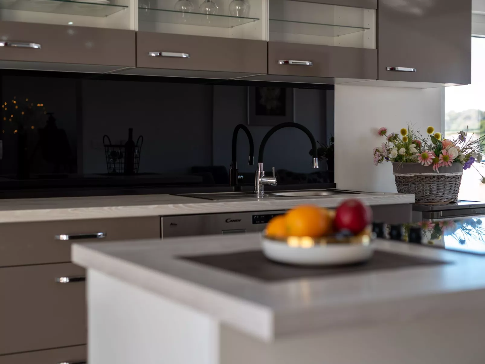 Moderne Ferienwohnung mit Gartennutzung, einem g