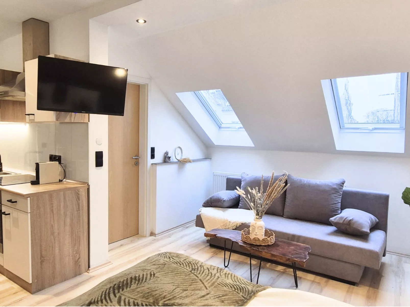 Apartment, Küche, Parkplatz, digitaler Check-in