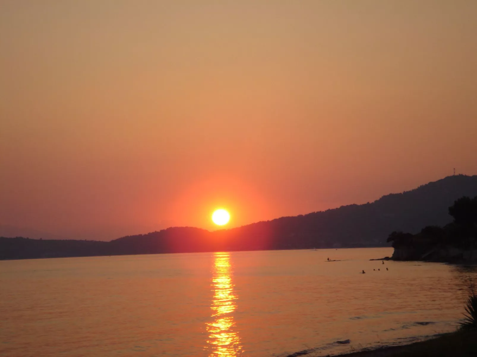 Aus dem Garten direkt an den Strand