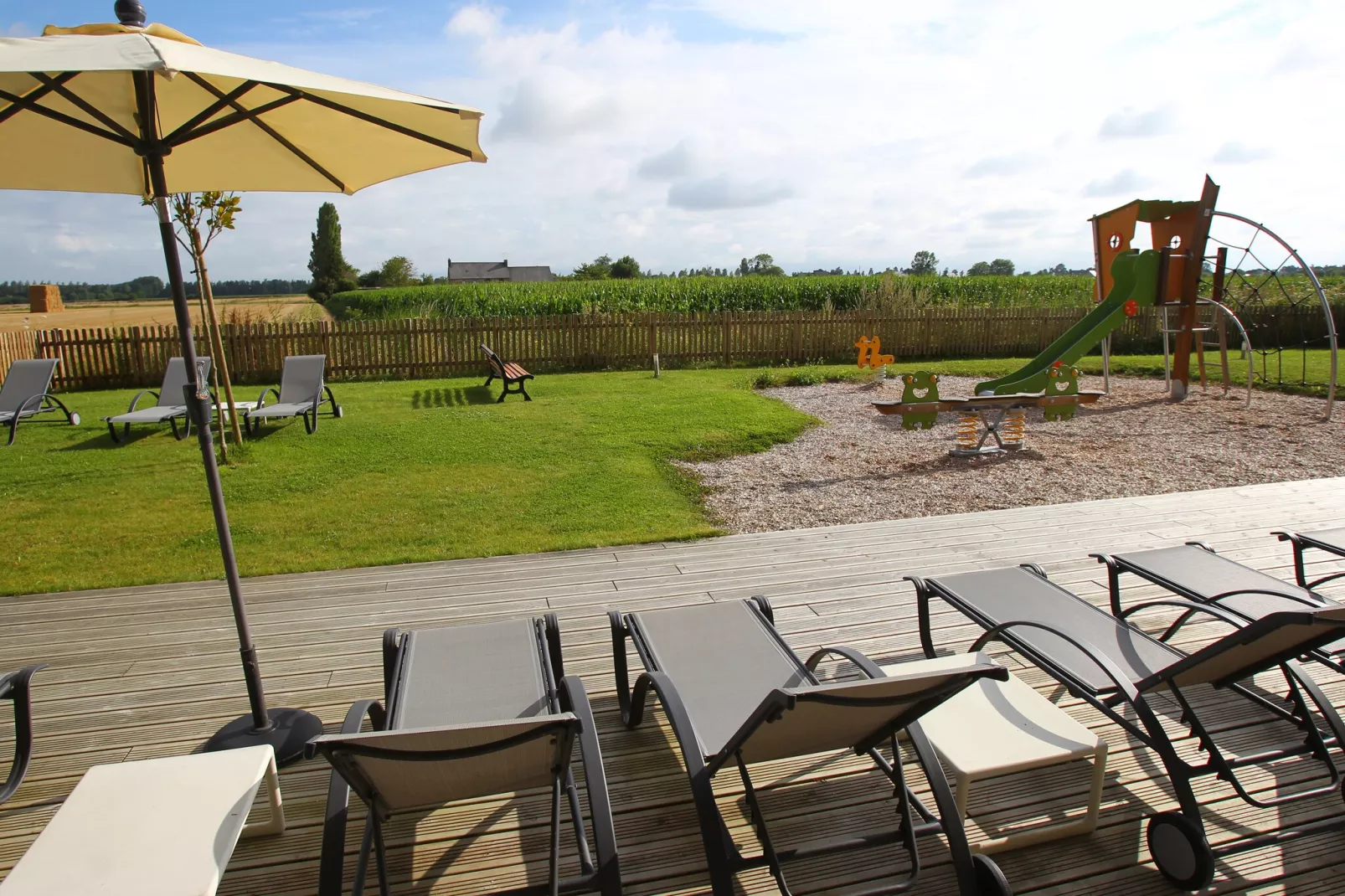Le Domaine du Mont 3 - Terrasse/Balkon