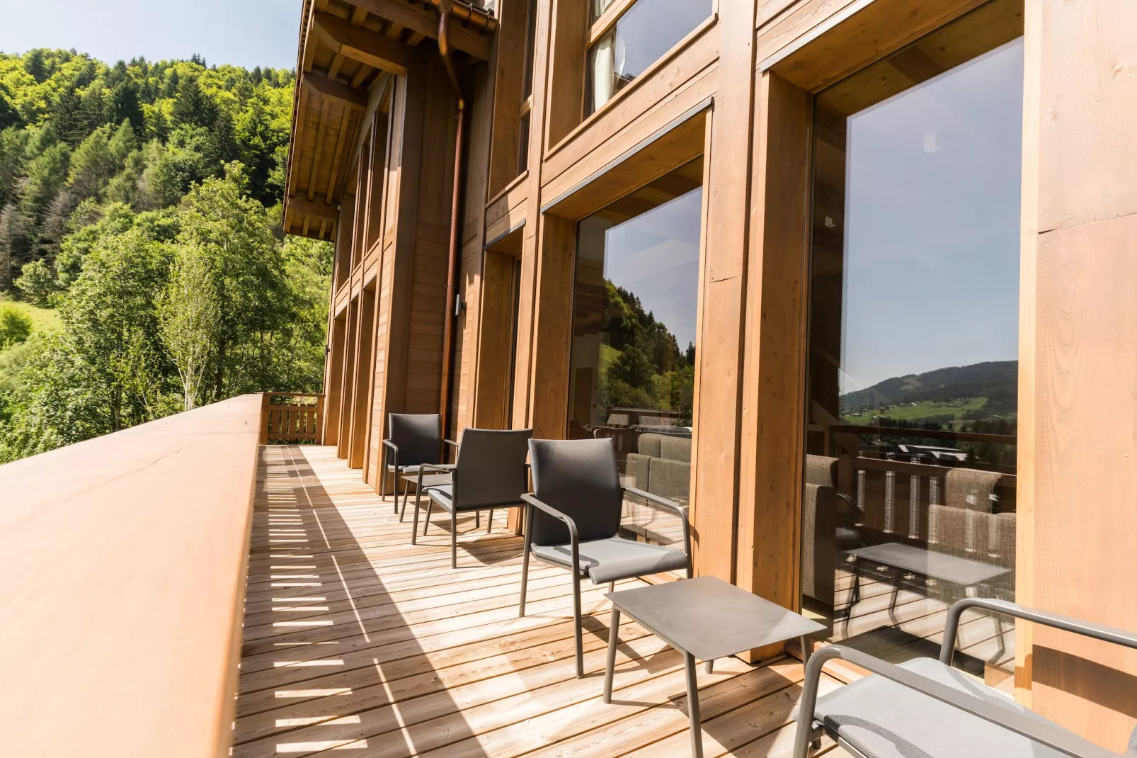 Les Portes de Megève 11 - Terrace balcony