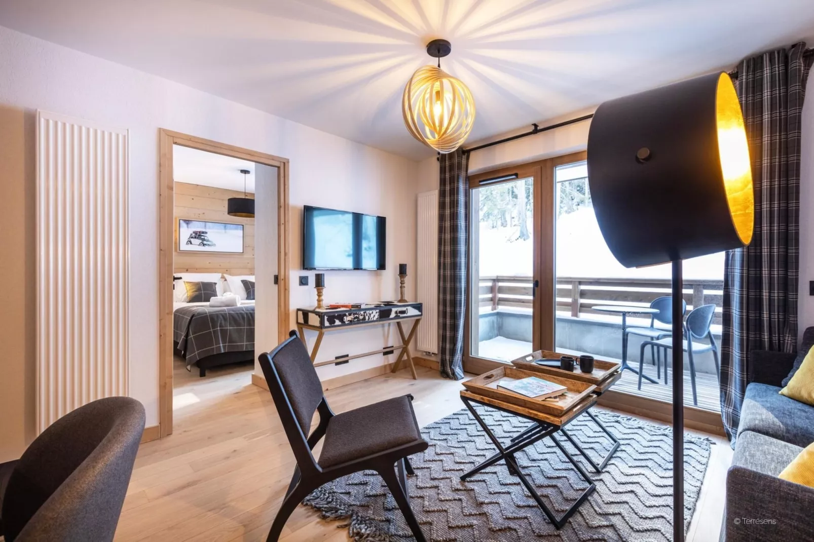 Les Chalets Du Cocoon - Wohnzimmer