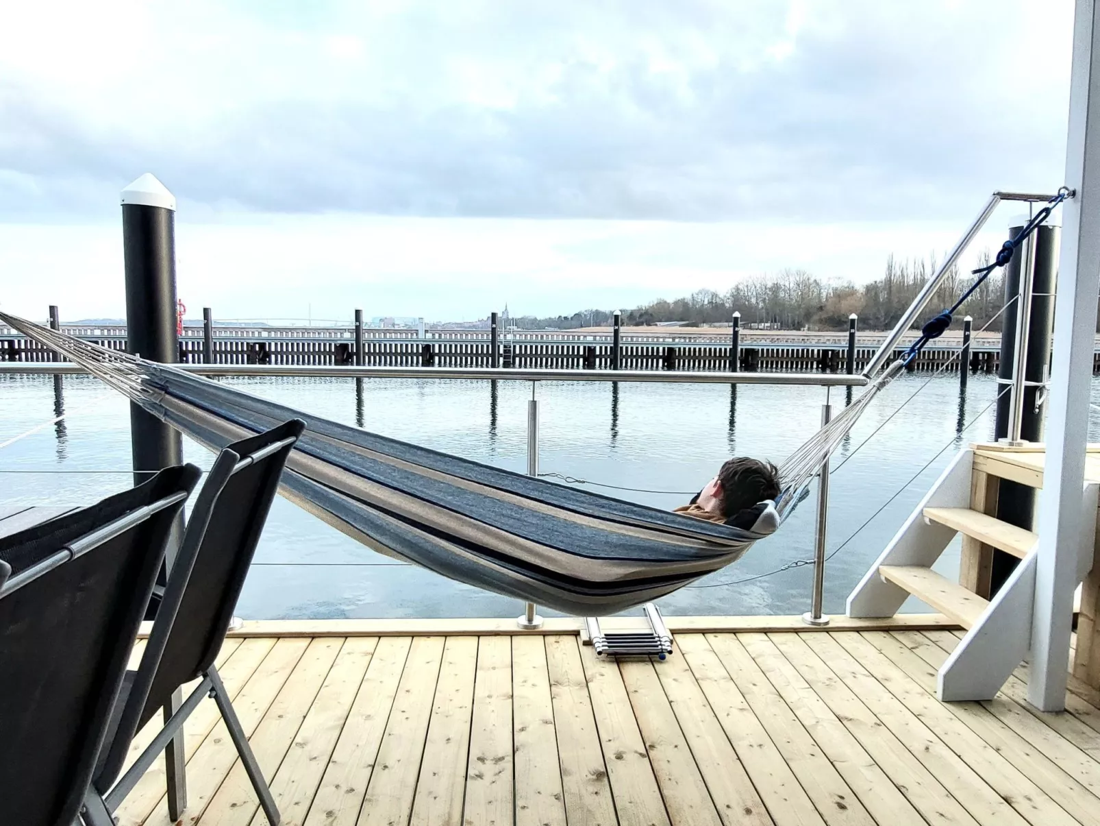 Hausboot Tosca - Draußen