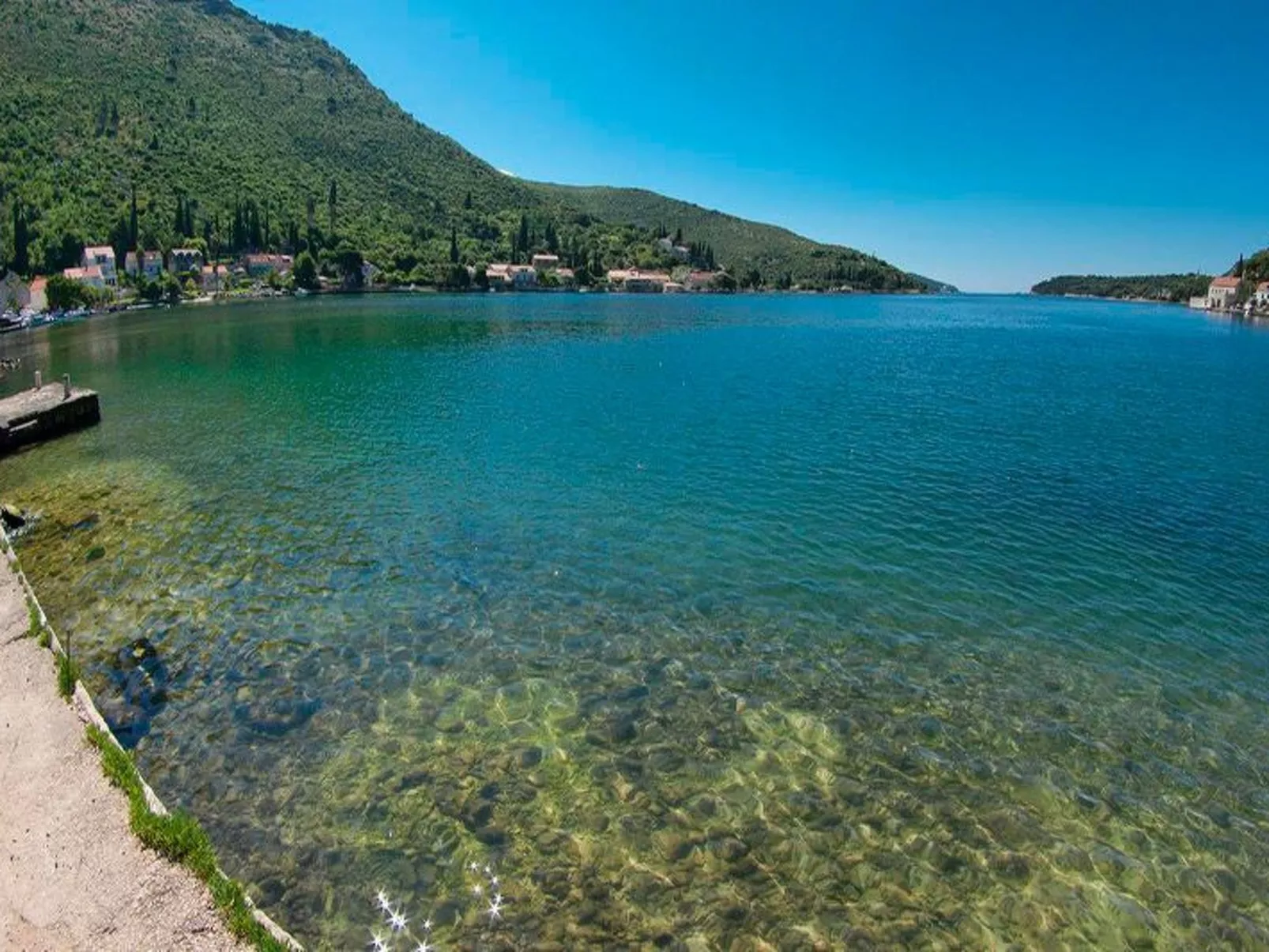 Privatzimmer im Schloss Seefront Zamagna, Mali Zaton NO. 7 - Outside