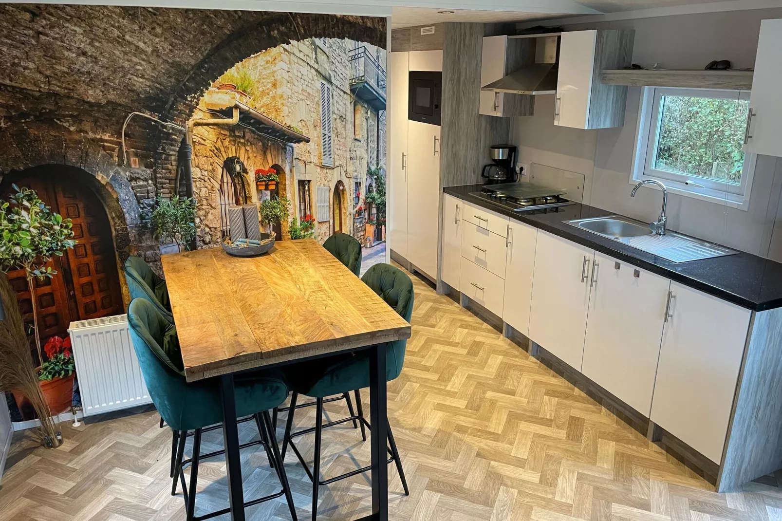 Recreatiepark Wiringherlant - Wiringher Chalet 71-Kitchen