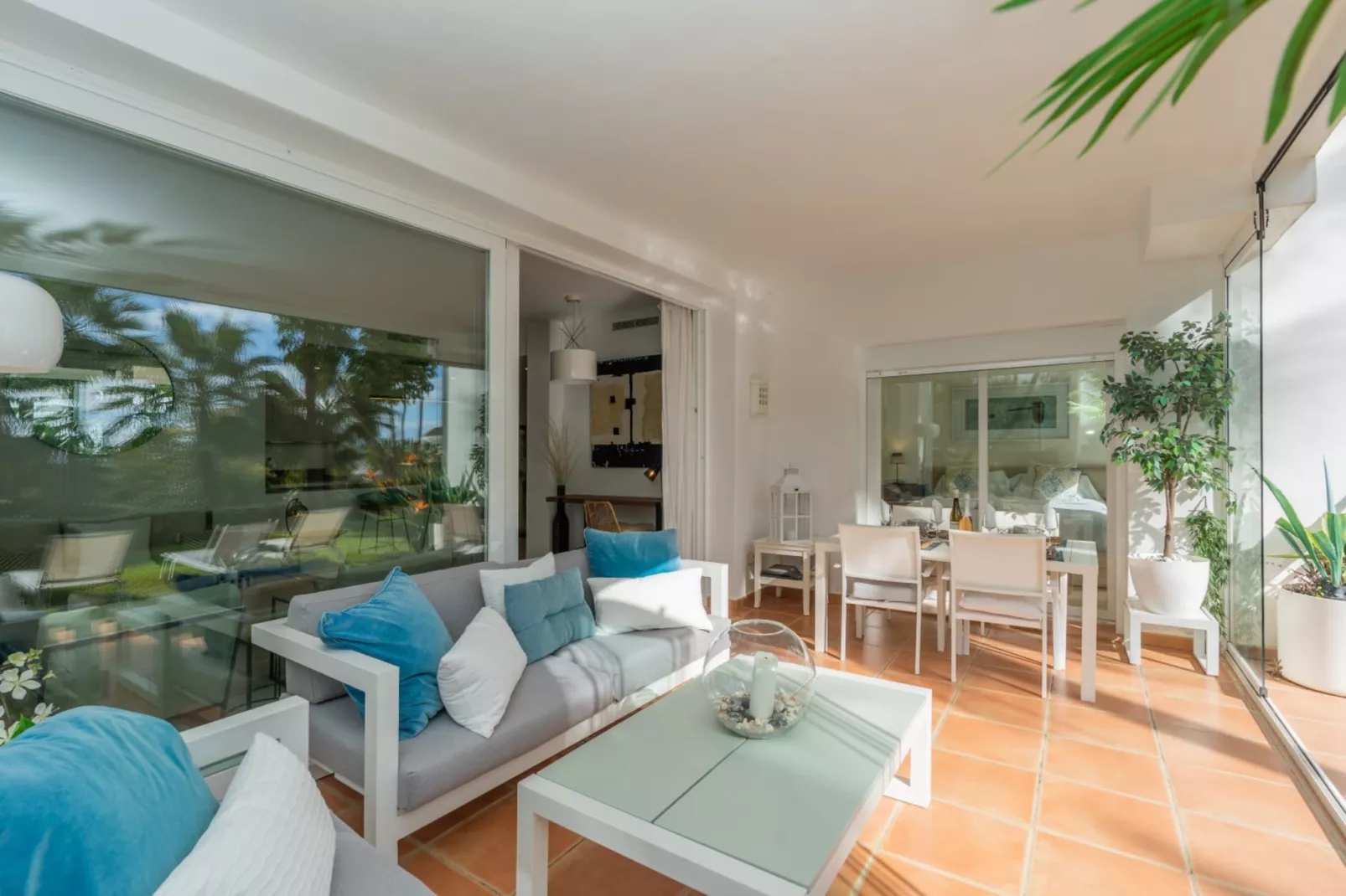 Charming 2-Bed Retreat Alcazaba Lagoon (304) - Terrasse / balcon