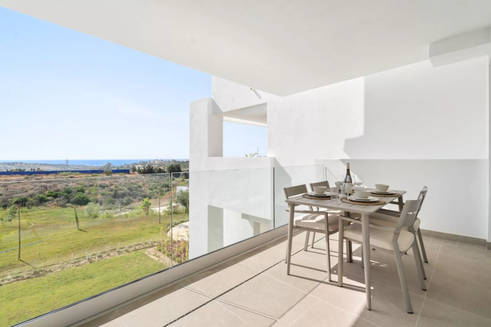 AL4-1911 ESTEPONA - APARTMENT - ALCAZABA LAGOON - Terrasse / balcon