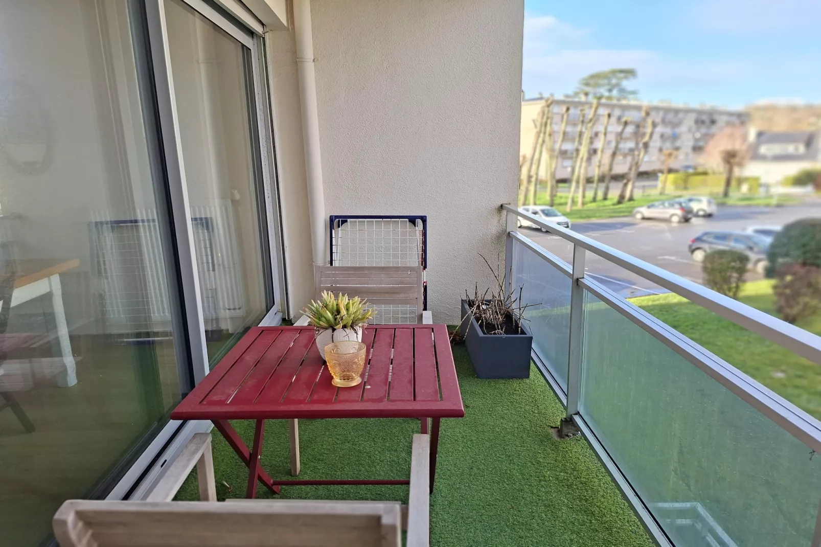 Ferienwohnung in Plougonvelin - Terrasse/Balkon