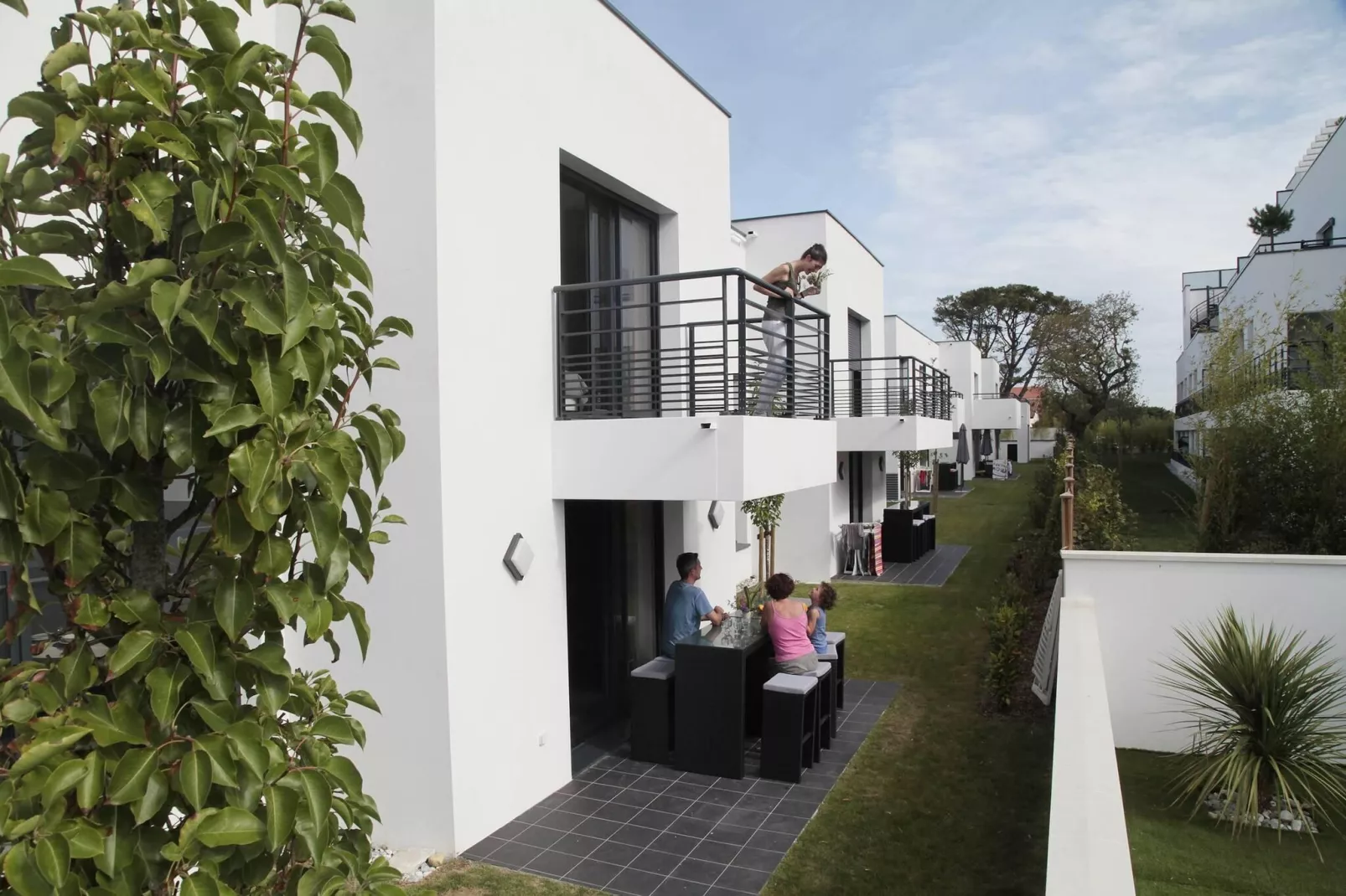 PrestigeOdalys Residence /Villas of Anadara Allée du Coût - View in summer