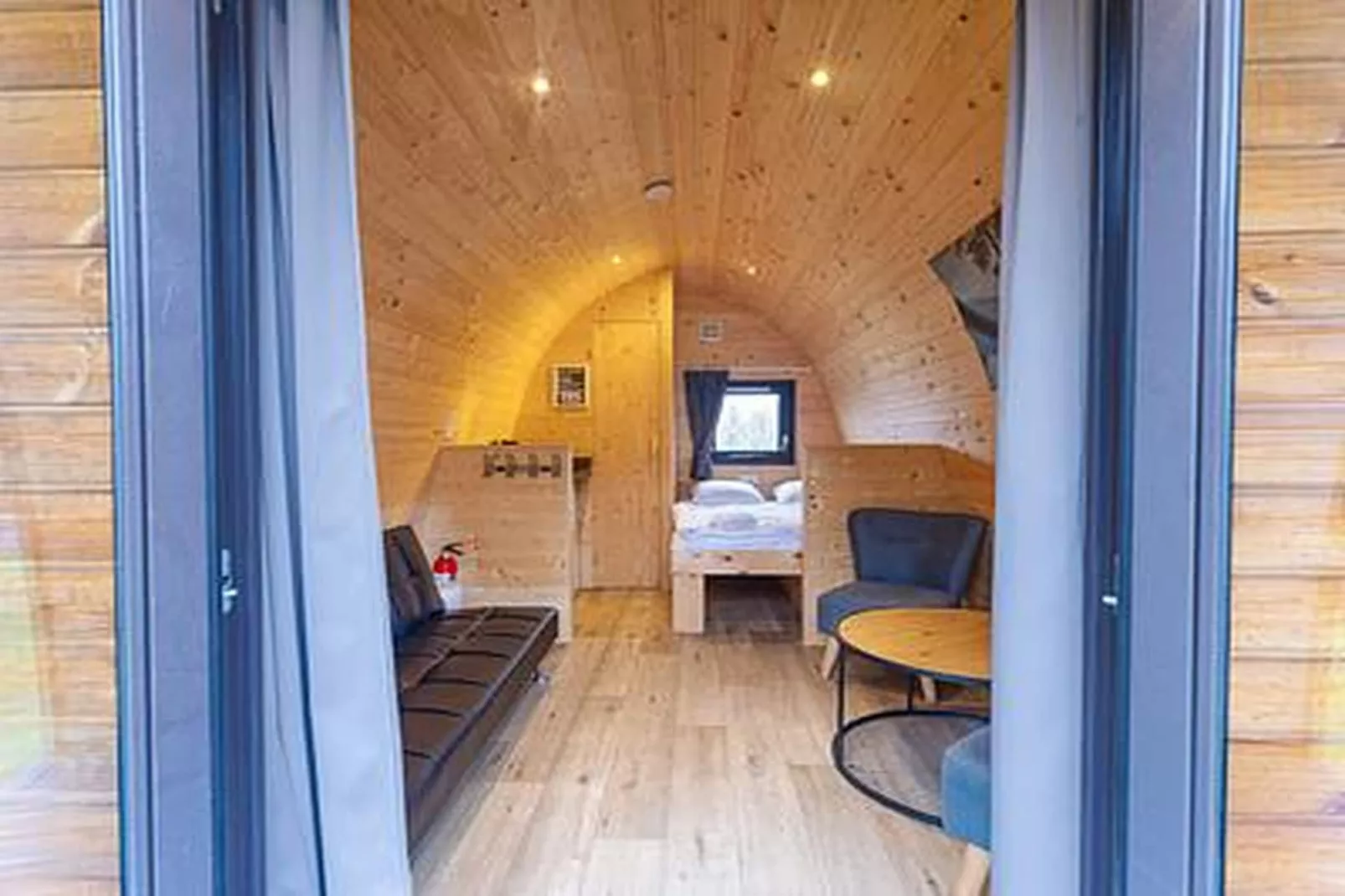 Duinhoeve Duinlodges 2 pers (huisdiervriendelijk) - Salon