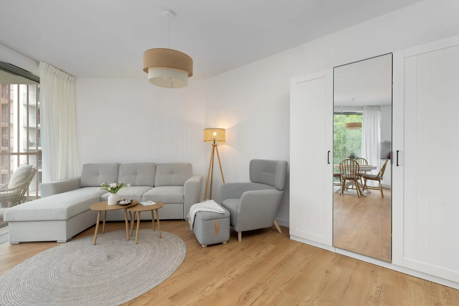 Apartament PINEA Grunwaldzka 82A-213 - Wohnzimmer