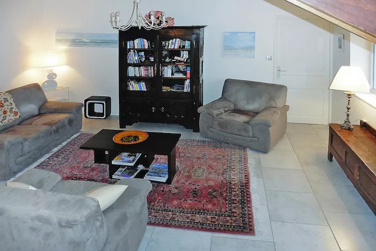 Holiday home St Jean-du-Doigt - Wohnzimmer