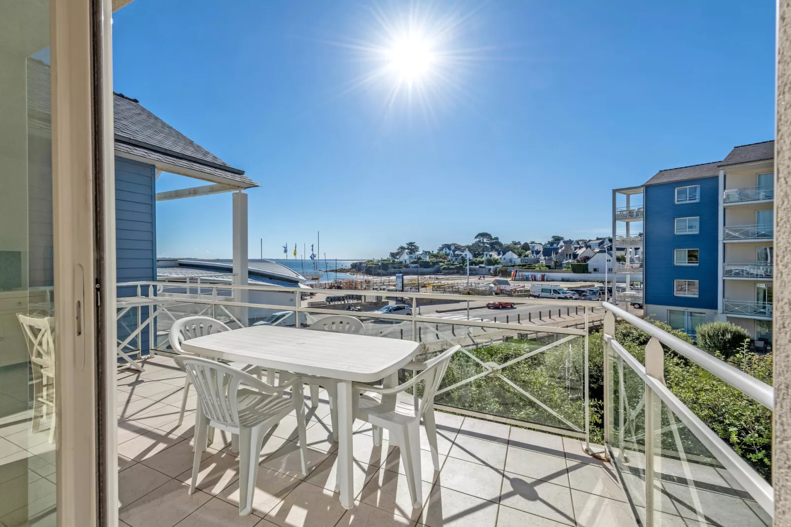 Le Domaine de Bertheaume - Terrasse/Balkon
