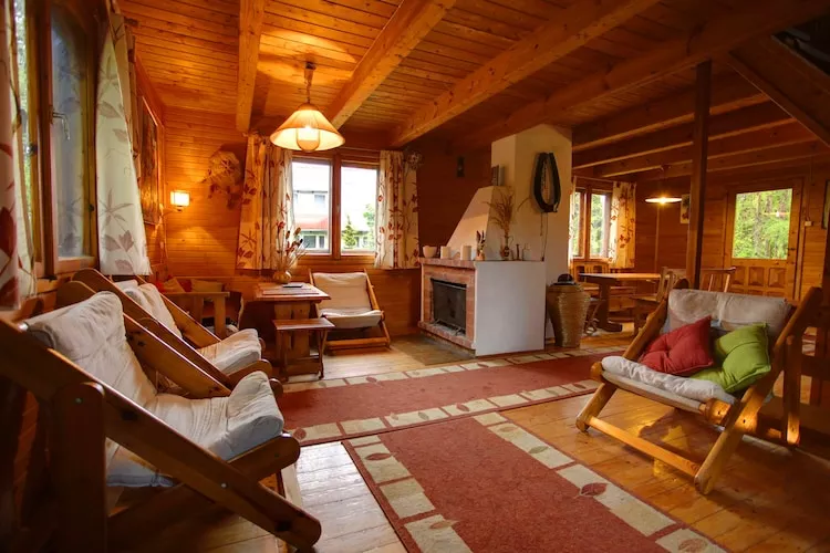 Holiday home in Wilkasy - Wohnzimmer