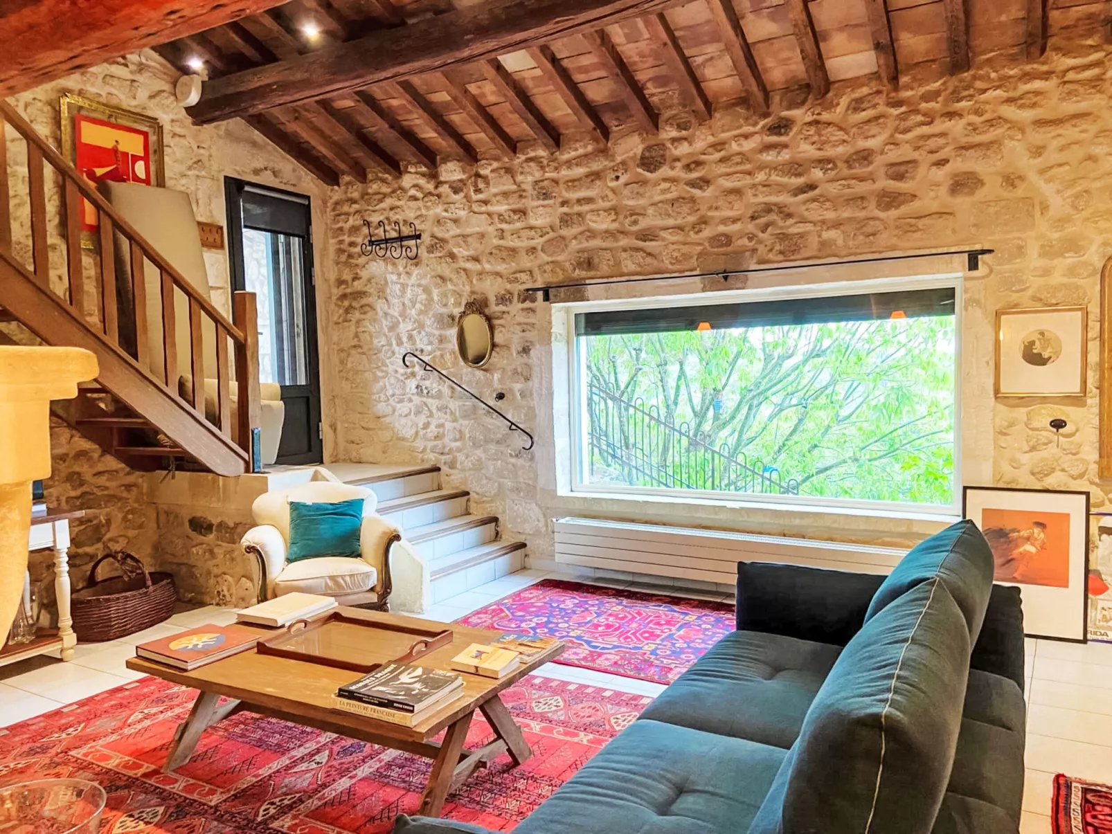 Mas du Castelet - Drinnen