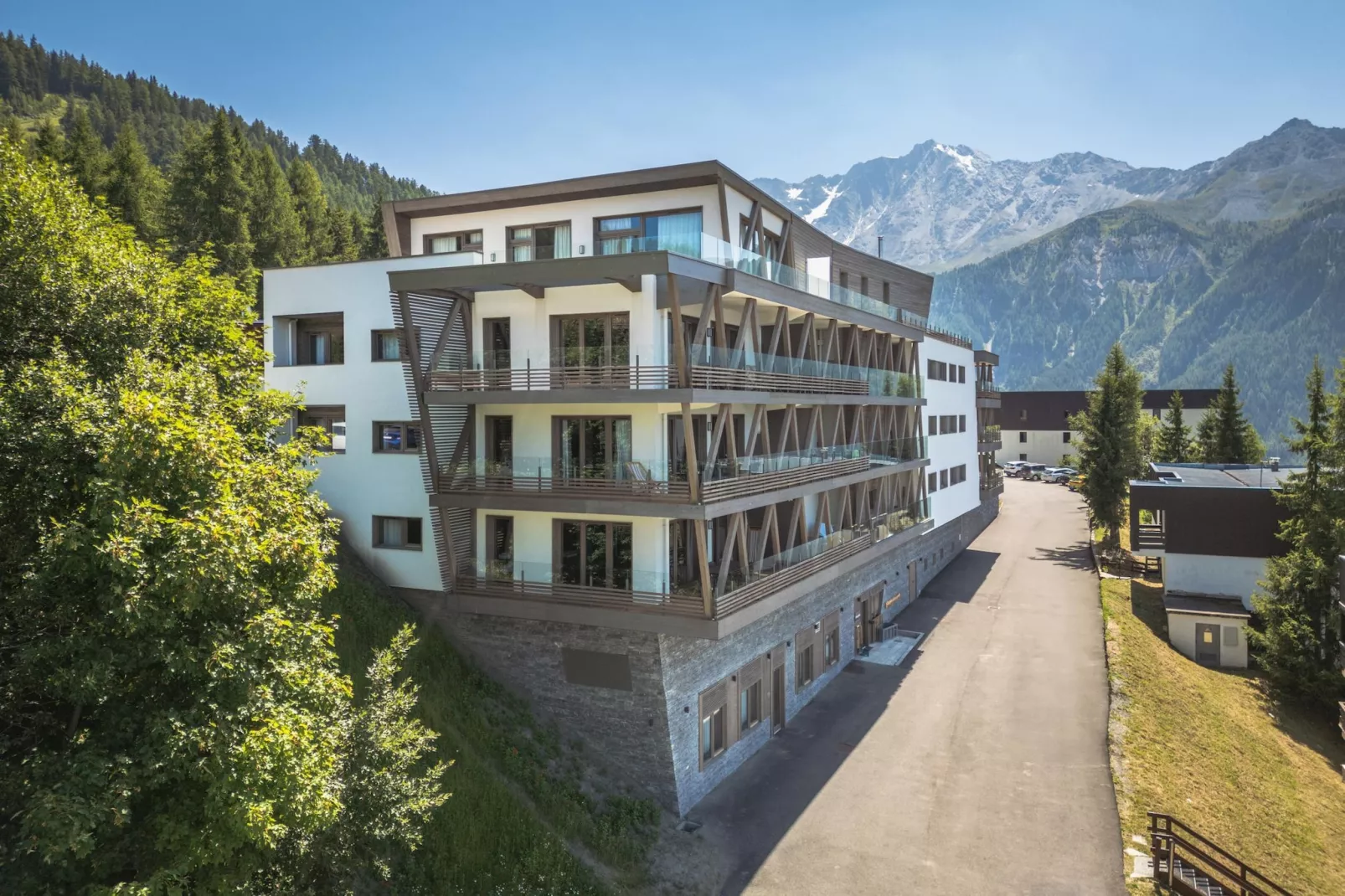 PLAN PEISEY Le Quartz A24S - Außenbereich Sommer