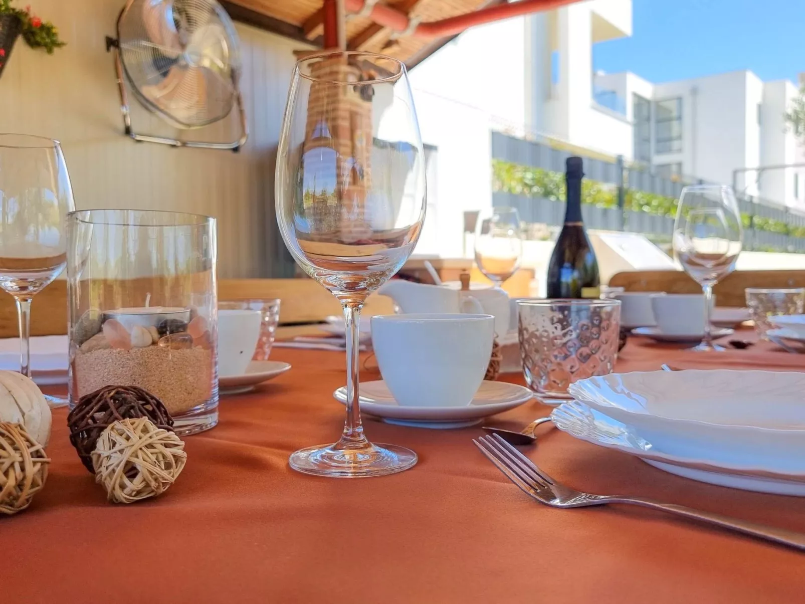 Appartement "Barbara" mit Blick auf das Wasser - Dehors
