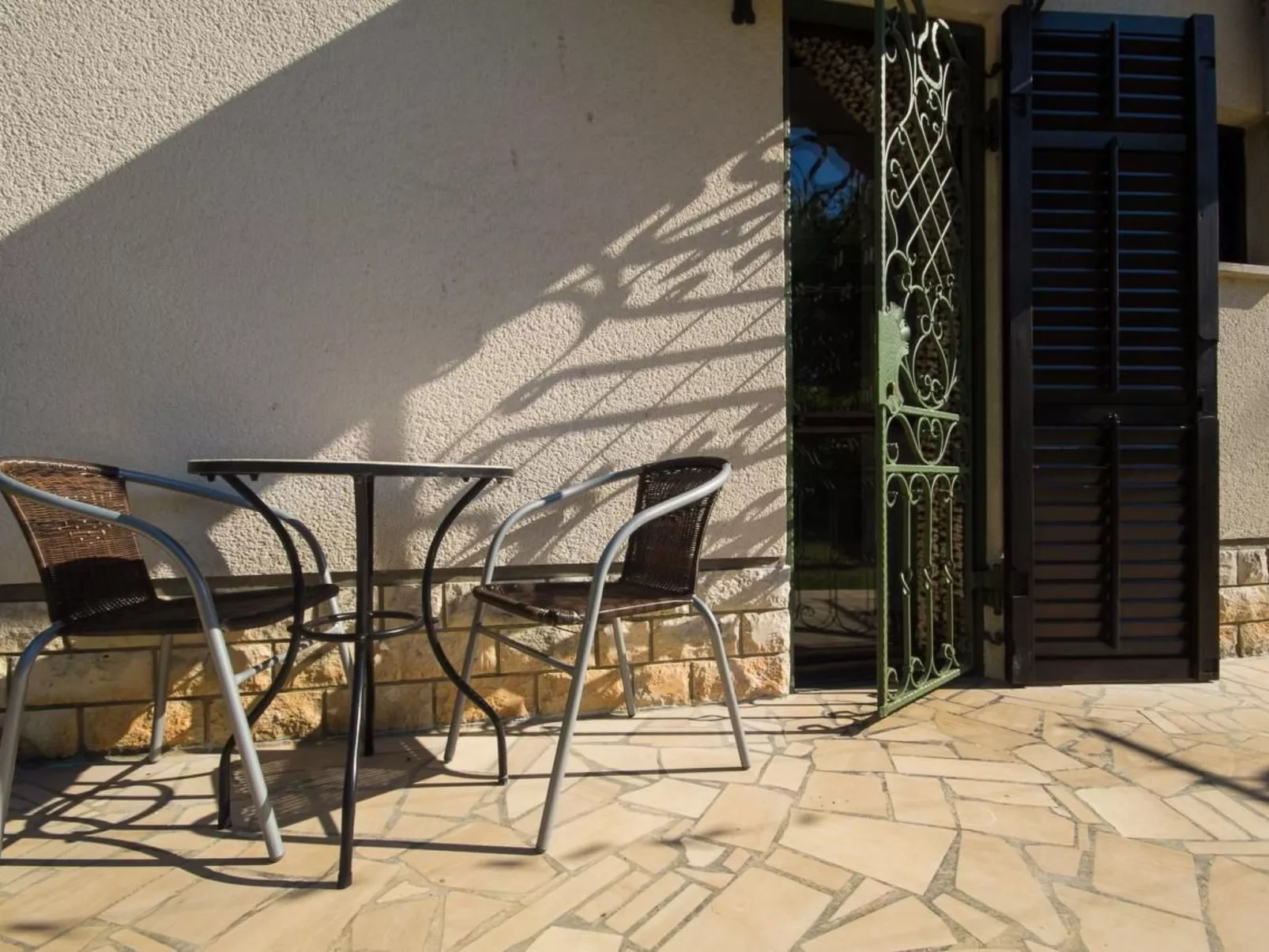 Zimmer "Joze" mit Terrasse - Draußen