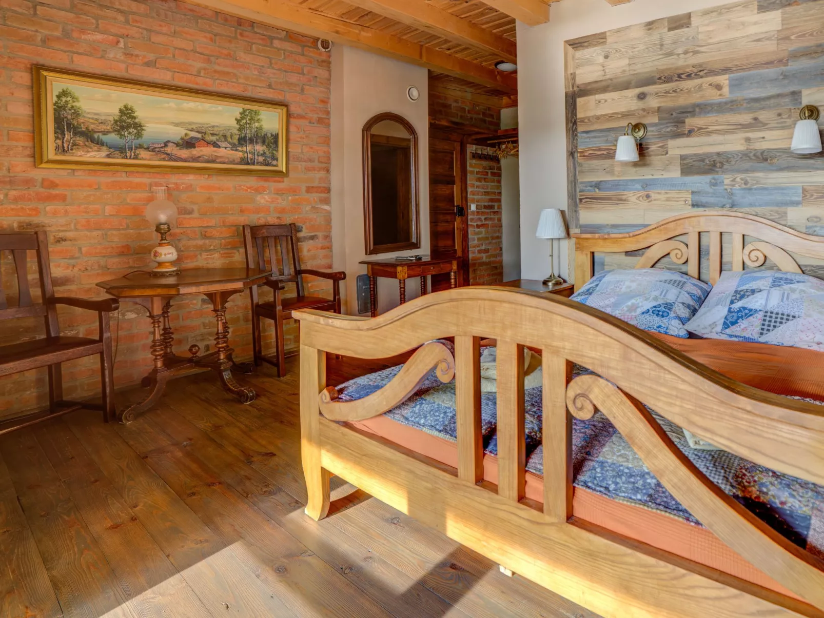 Zimmer mit Seeblick und Terrasse - Dedans