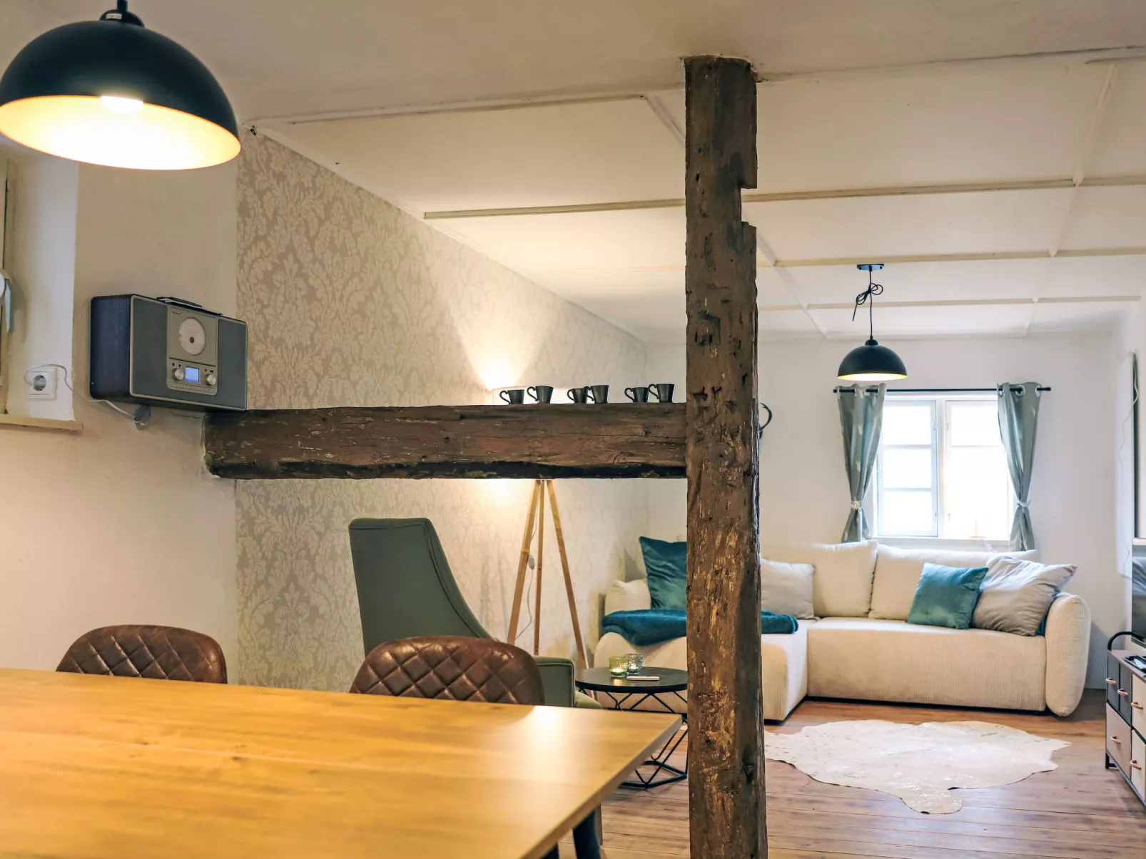 Das königliche Quartier - Drinnen