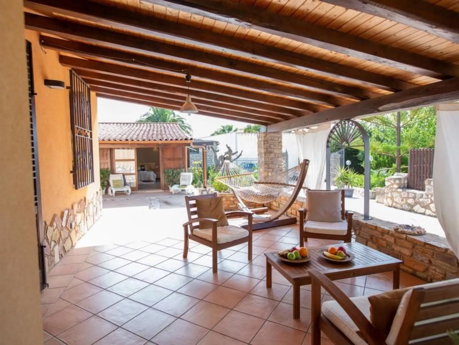 Ferienvilla mit privatem Pool für 7 Personen mit Garten - Draußen