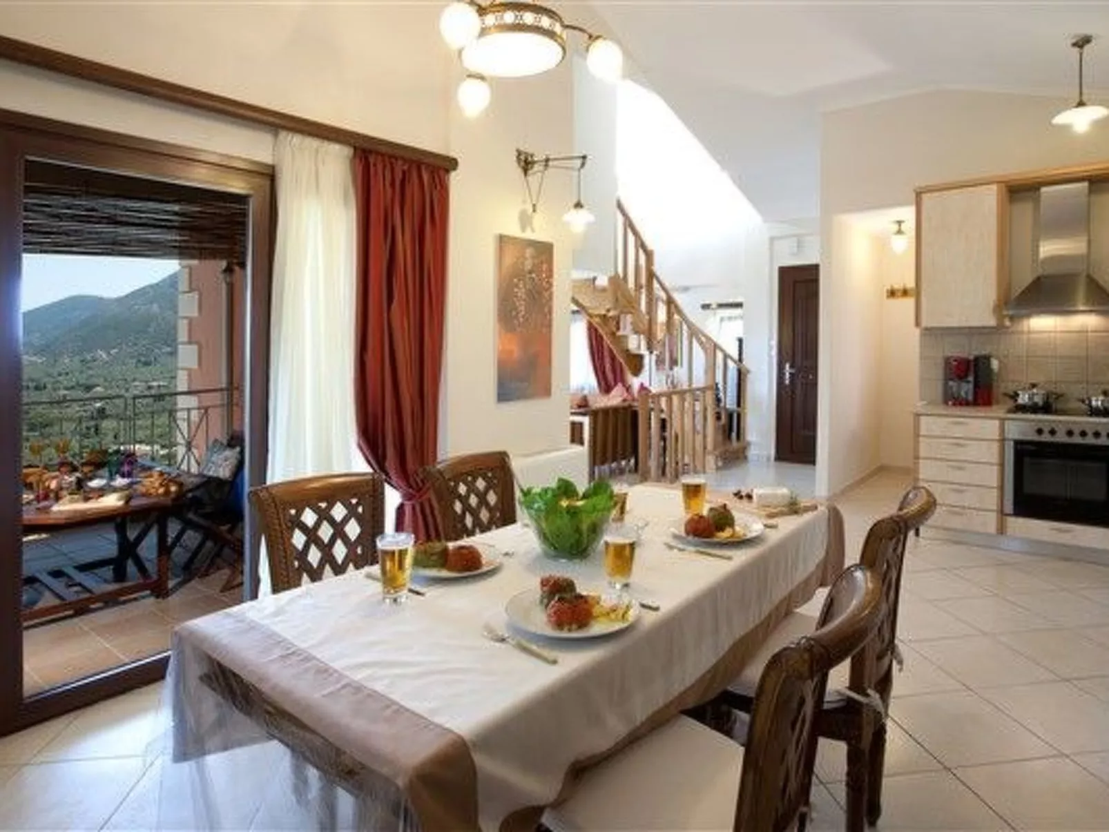 Finca "Olive" mit Infinity-Pool - Drinnen