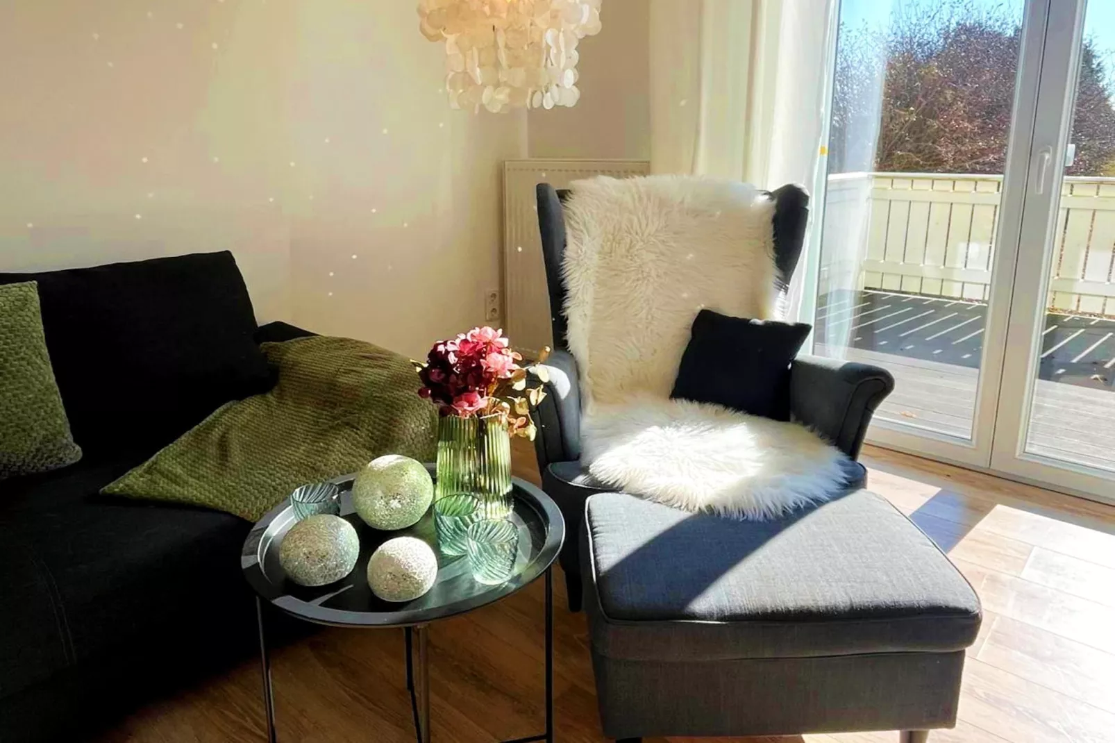 Hochsitz Appartement - Living room