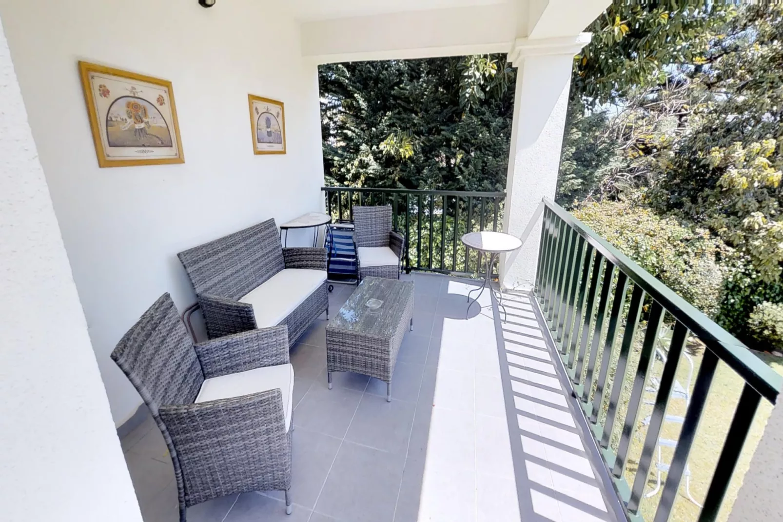 Modern Gated Apartment near Beach & Puerto Banus - Terrasse/Balkon