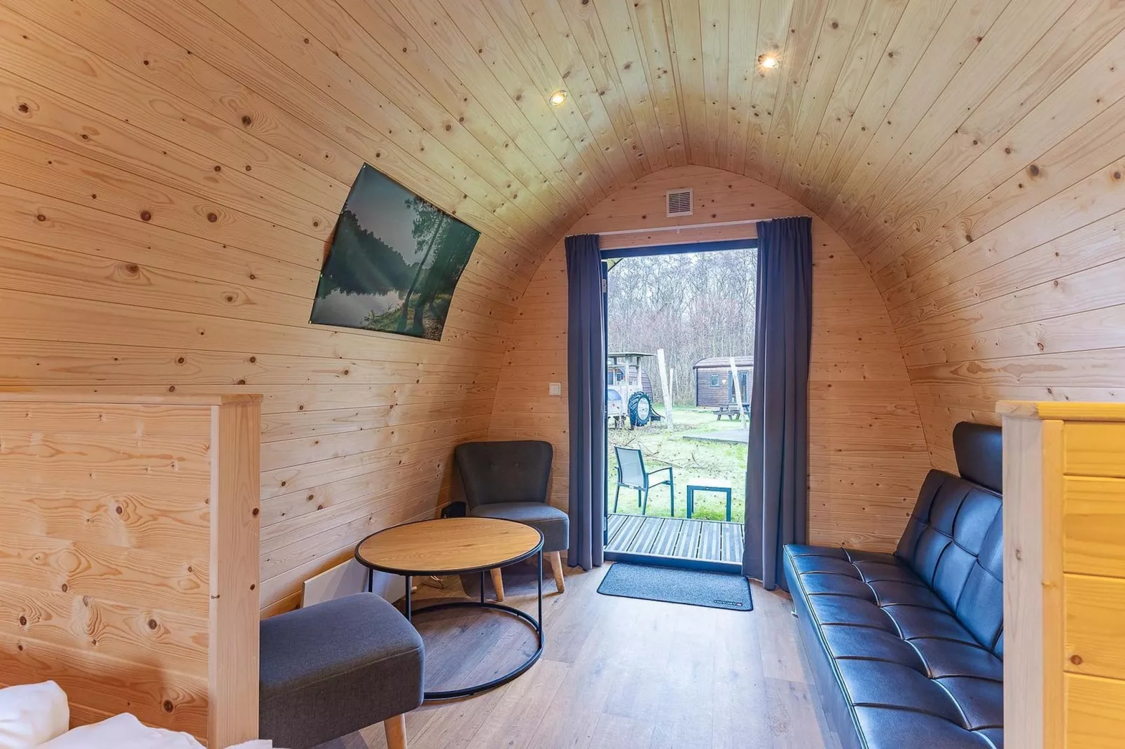 Duinhoeve Duinlodges 2 pers (huisdiervriendelijk) - Salon
