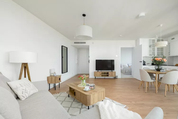 Apartament PINEA Grunwaldzka 82A-613 - Wohnzimmer