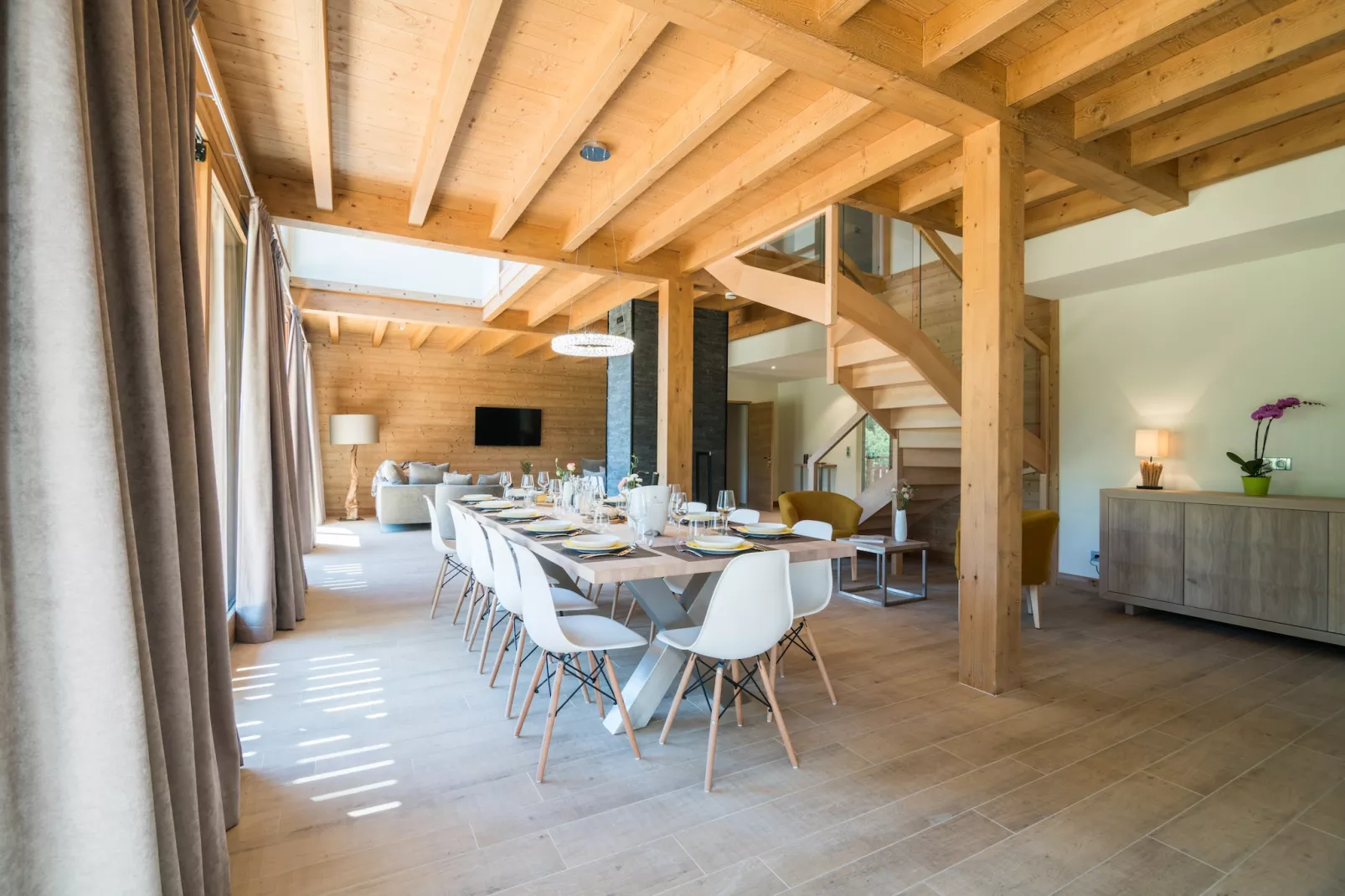 Les Portes de Megève 8 - Esszimmer