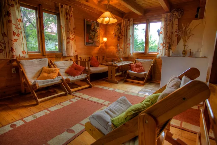 Holiday home in Wilkasy - Wohnzimmer